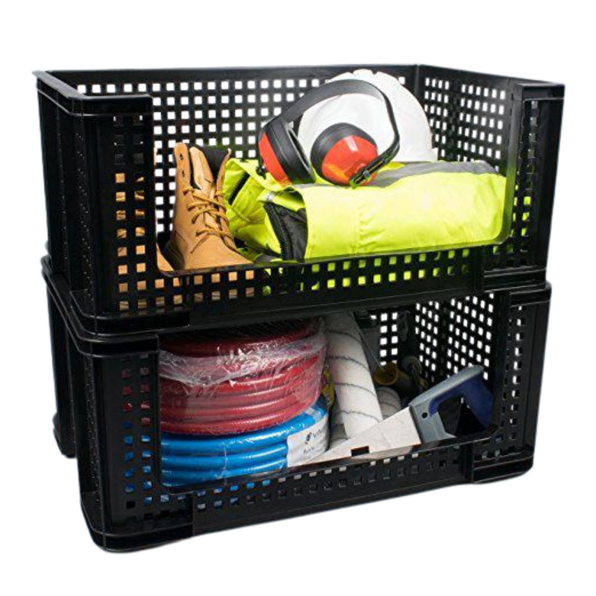 Really Useful Stackable Storage Box Crate Basket 64 Litres Direct