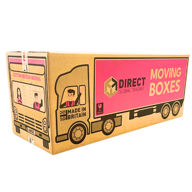 Pack of 10 Strong Large Long Moving House Cardboard Boxes