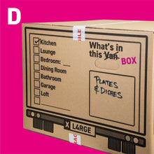 Load image into Gallery viewer, Pack of 20 Extra Large Moving House Cardboard Boxes (Checked Return)