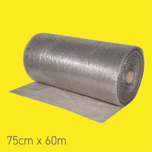 Large 60 Metre Roll Bubblewrap Cardboard Box 2 Rolls Fragile Tape Moving Pack