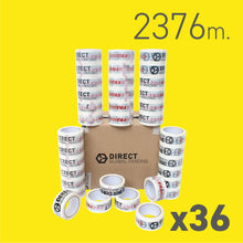 Load image into Gallery viewer, Bulk Pack of 36 Rolls of Quality Printed Fragile Tape (66 Metre)