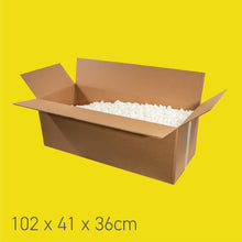Load image into Gallery viewer, 5 Cubic Feet of Loosefill and Extra Large Packing Box