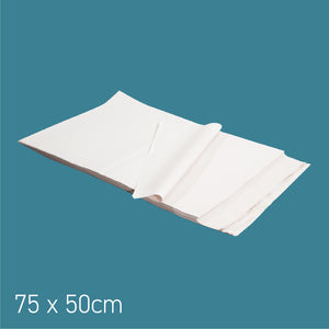 250 Sheets of White Packing Paper Newspaper Offcuts 750mm x 500mm
